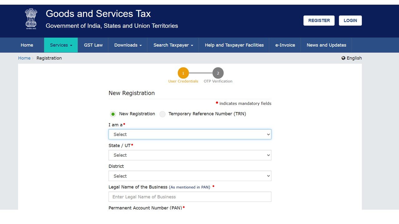 GST Website