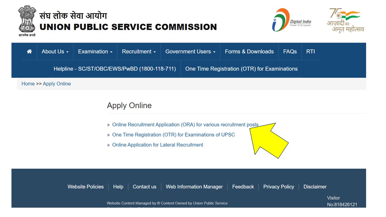 UPSC 2025 Notification