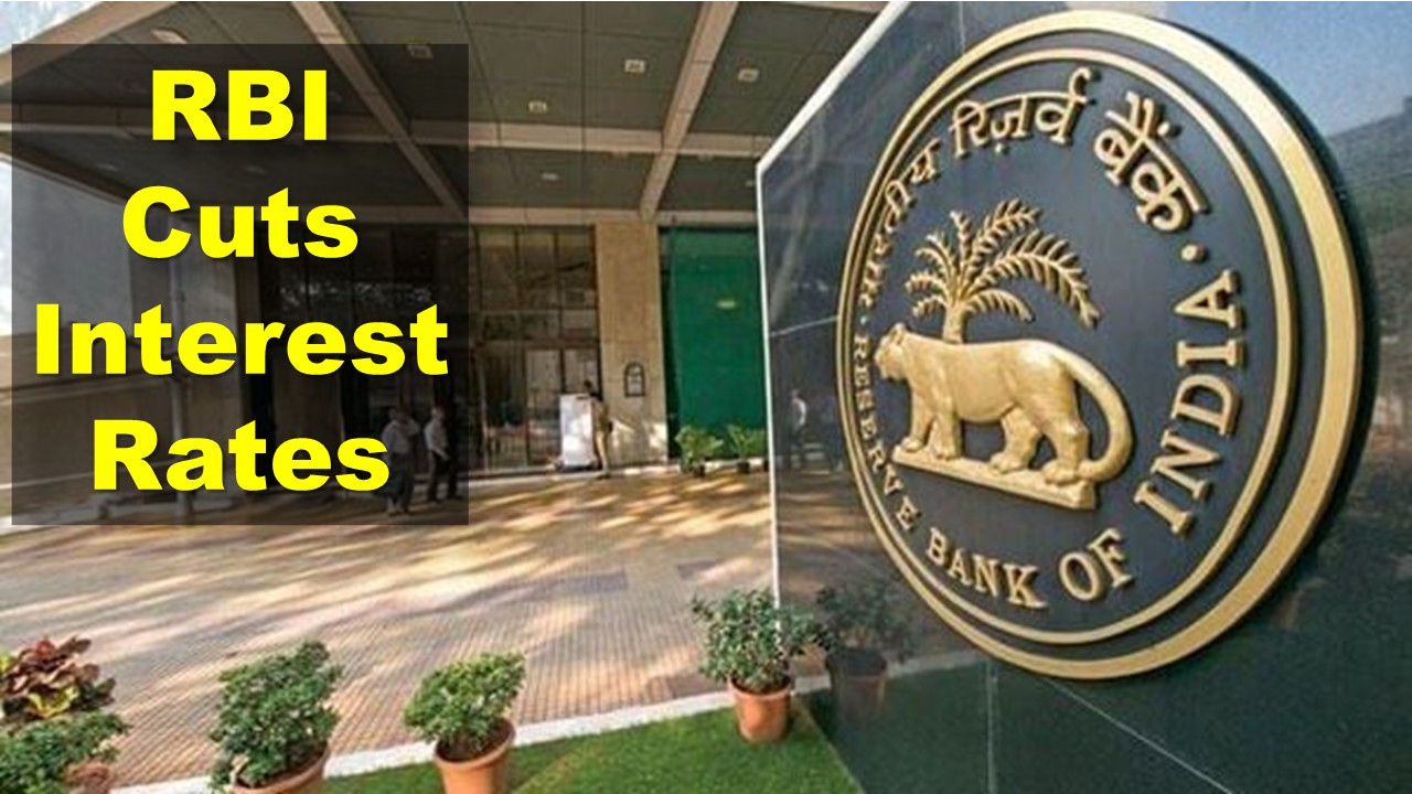 RBI Cuts Interest Rates