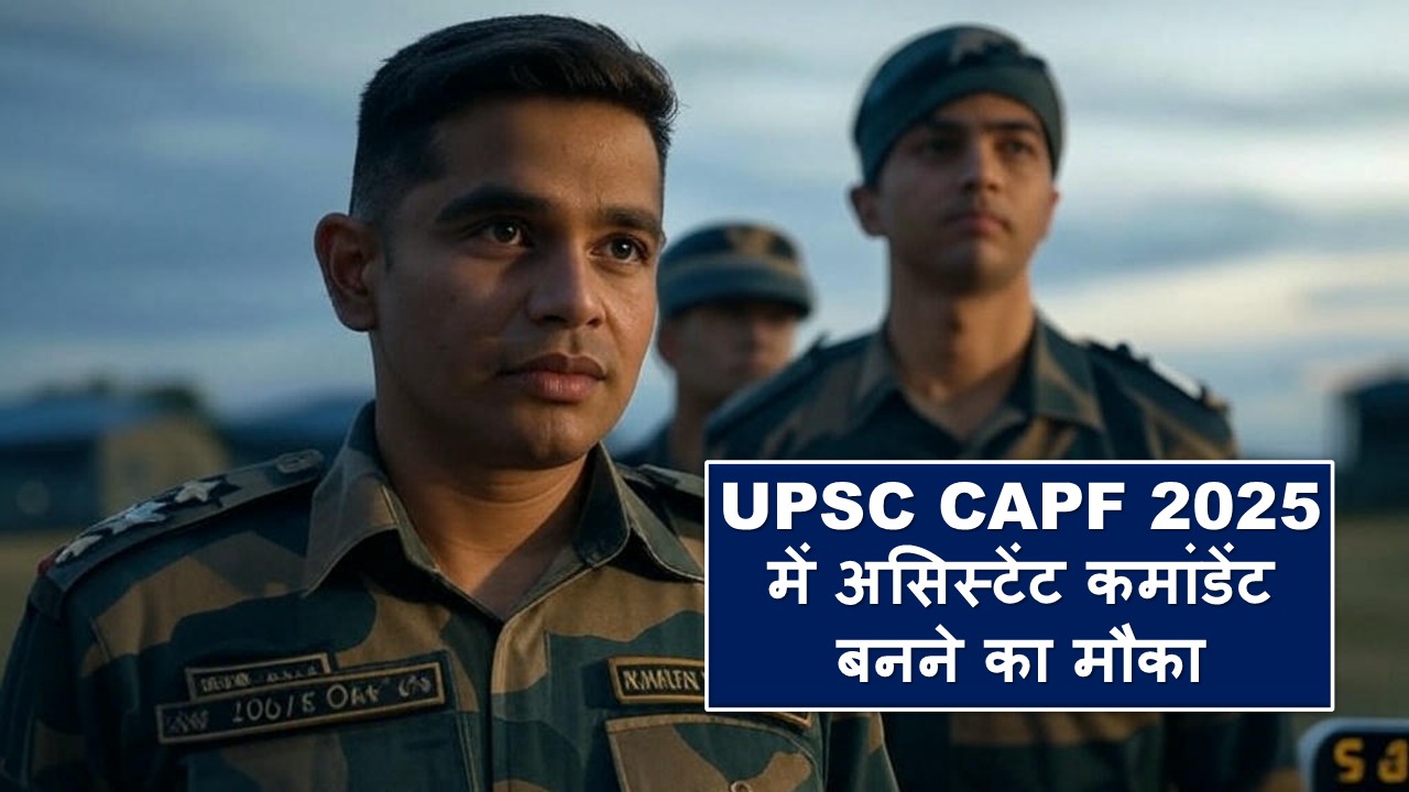 UPSC CAPF 2025